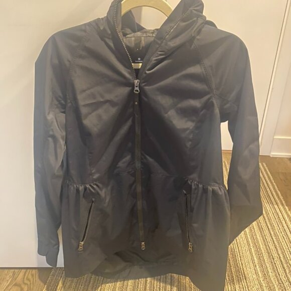 LULULEMON Black Raincoat - Picture 2 of 3